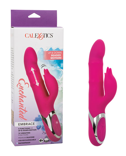 Enchanted Vibrator Dual Stimulator Beaded Shaft Waterproof Design for Enhanced Personal Pleasure