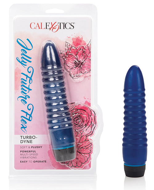 Personality Vibes Vibrator Ridged Shaft Multi-Speed Blue for Erogenous Zone Stimulation