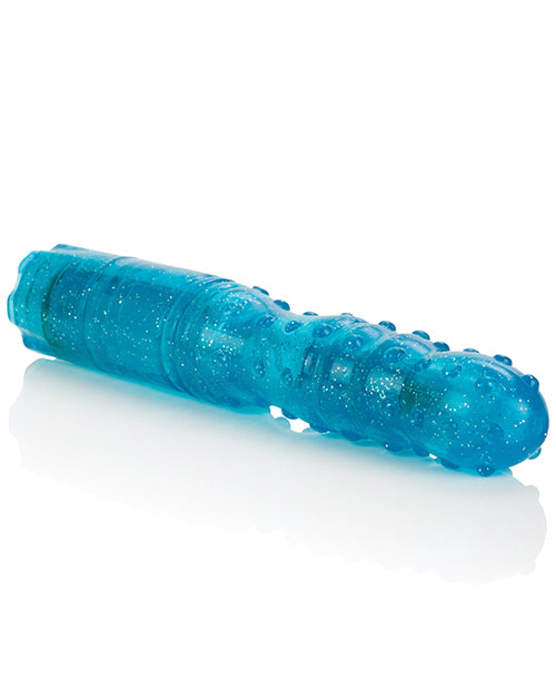 Sparkle Softees Nubbie Blue Vibrator with Contoured Shaft