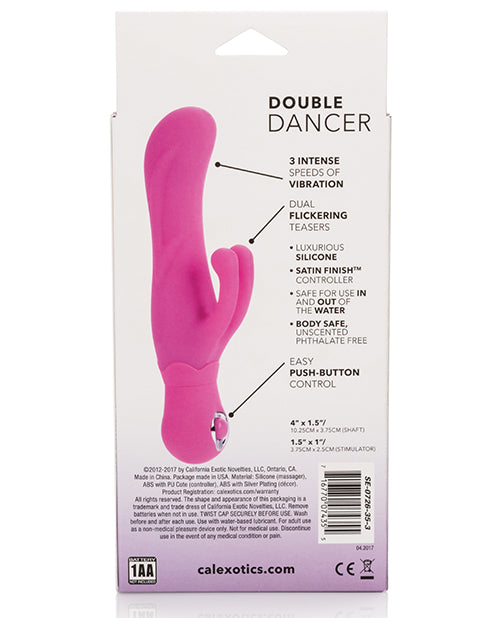 Posh Double Dancer Silicone Vibrator with Dual Clitoral Massagers
