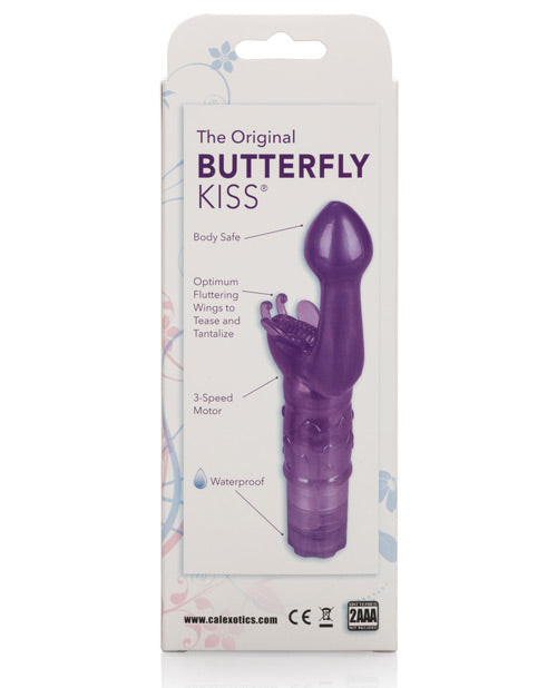 Butterfly Kiss Purple Stimulator with Dual Stimulation and Waterproof Design