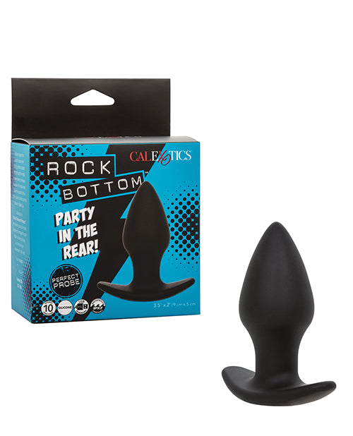 Rock Bottom Anal Probe Ergonomic Shape 10 Vibration Functions for Comfortable Intimate Stimulation