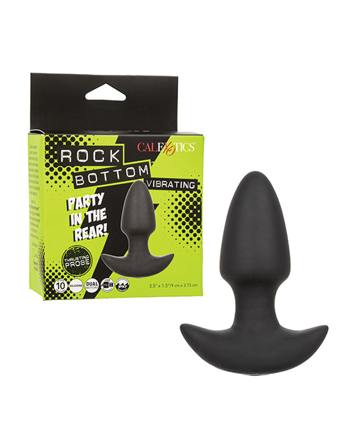 Rock Bottom Anal Probe ergonomic design vibrating thrusting 10 functions for satisfying anal stimulation