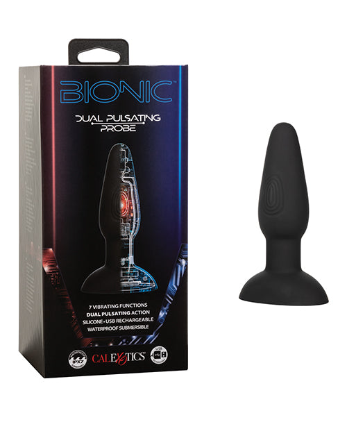 Bionic Anal Probe 7 Vibration Modes Dual Pulsating Memory Chip for Backdoor Stimulation