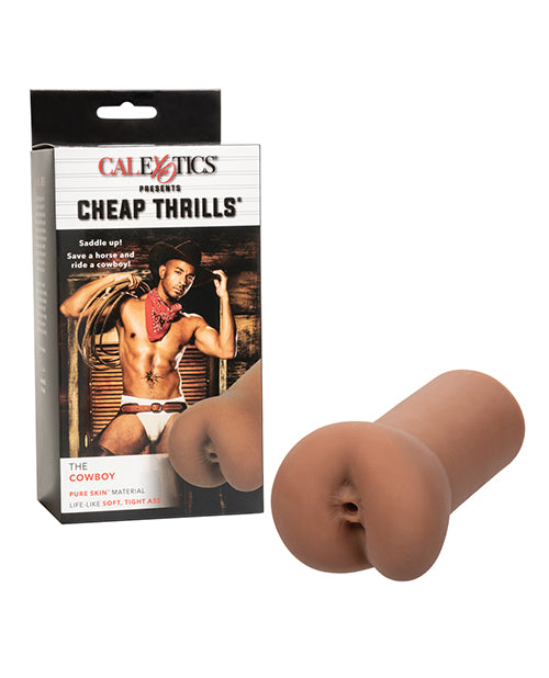 Cheap Thrills Male Masturbator Stroker with Suction and Pure Skin Material for Realistic Sensation