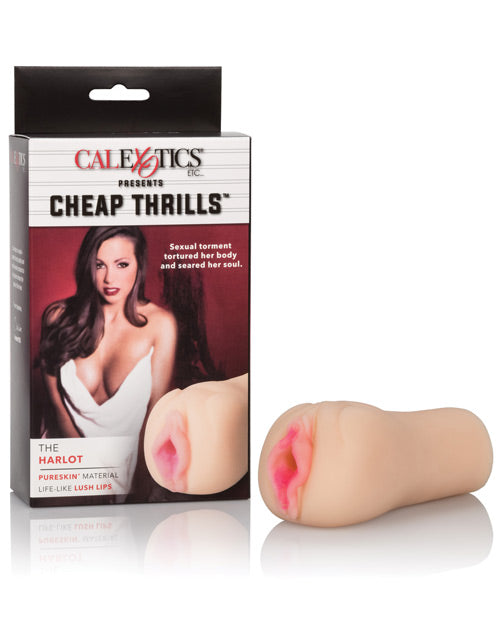 Cheap Thrills Masturbator Sleeve Realistic Pureskin TPE Hand-Painted Lips for Intense Personal Pleasure
