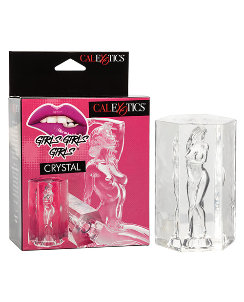 Girls Girls Girls Masturbator Transparent Ass Design with Suction Feature for Enhanced Male Stimulation