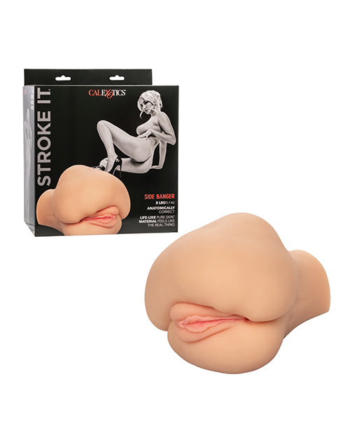 Stroke It Dolls & Masturbators Dual Chamber Pure Skin Material for Realistic Lifelike Stimulation