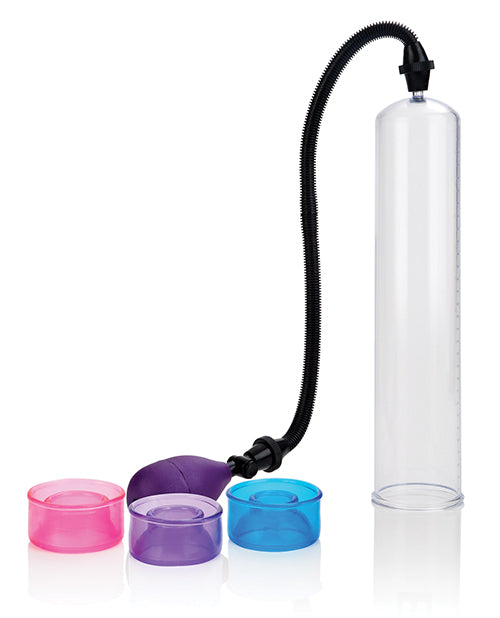 Optimum Series 12 Inch Penis Pump with 3 Sleeves for Larger Girth