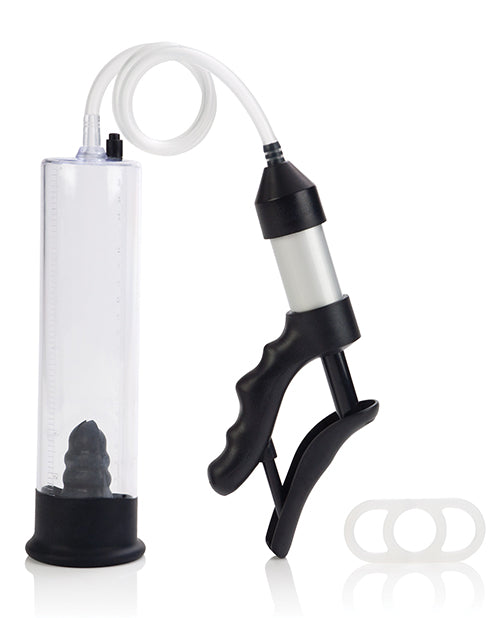 Quick Draw Vacuum Pump with Latex Sleeve and Silicone Commander