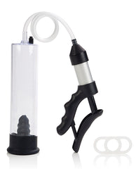 Quick Draw Vacuum Pump with Latex Sleeve and Silicone Commander