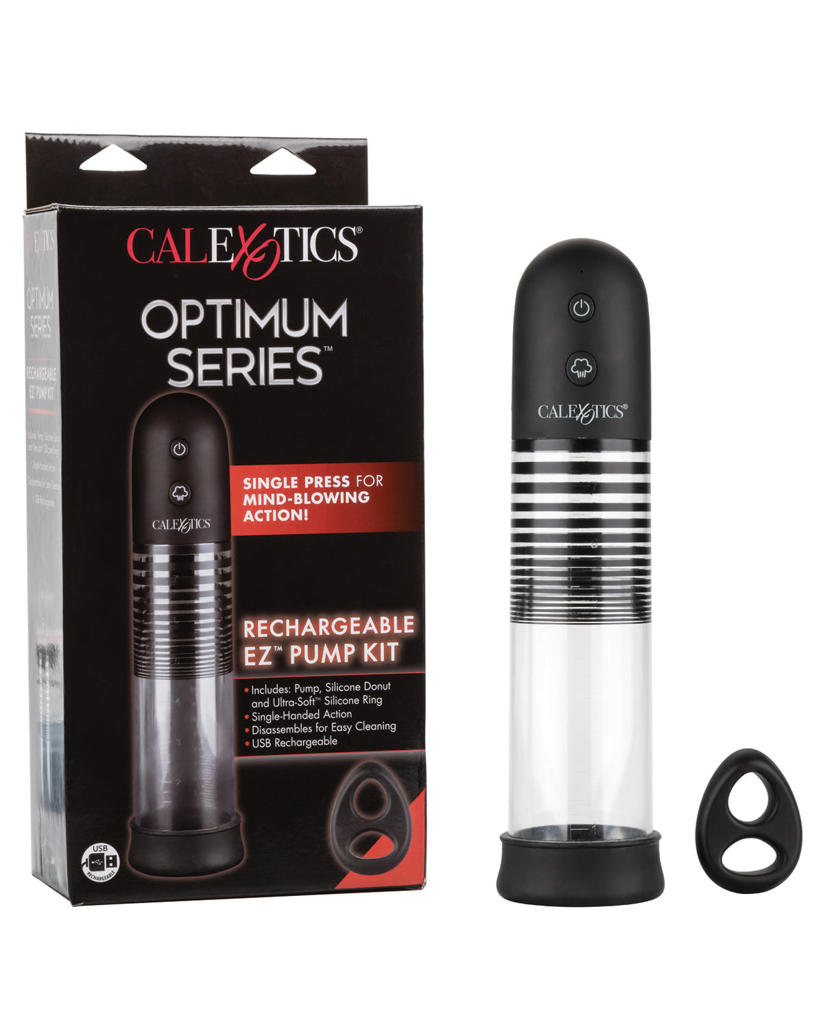 Optimum Series Rechargeable EZ Pump Kit - Clear