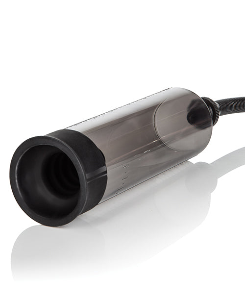 Apollo Trainer Kit Pump with Silicone Enhancer Ring - Black Penis Enhancement Kit