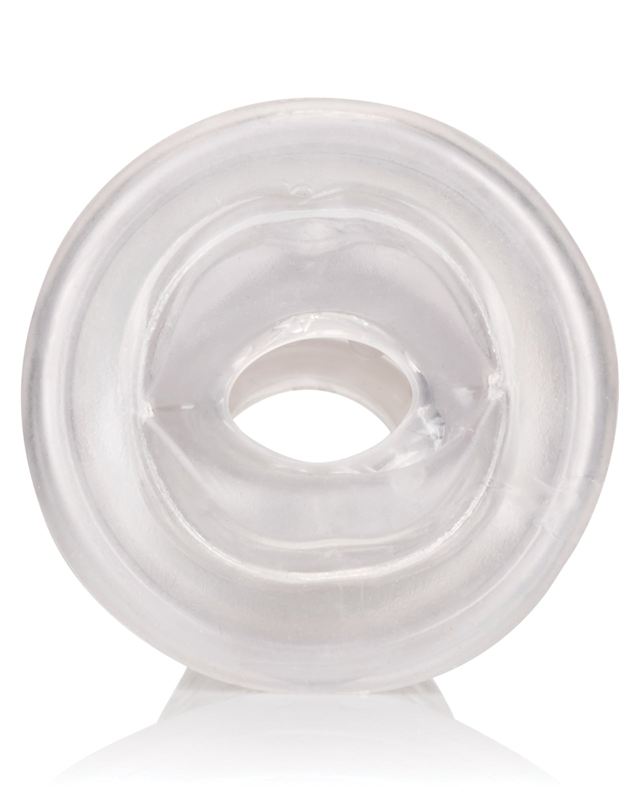 Optimum Series Mouth-Clear Stroker Pump Sleeve with Beaded Texture