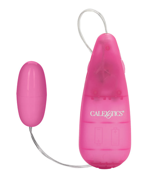 Pocket Exotics Vibrating Pink Passion Bullet Stimulator with Satin Finish