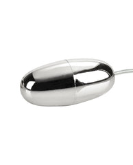 Pocket Exotics Silver Vibrating Bullet Stimulator with Multi-Speed Control