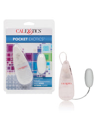 Pocket Exotics Bullet Stimulator with Smooth ABS Finish and Multi-Speed Control for Targeted Pleasure