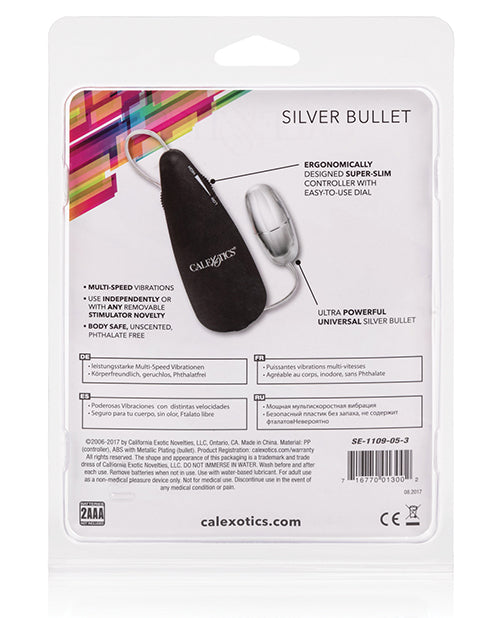 Silver Bullet Multi-Speed Discreet Vibrating Stimulator