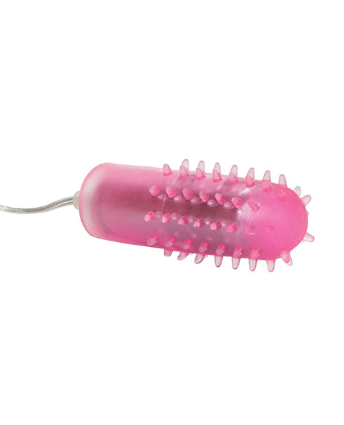 Turbo 8 Accelerator Single Bullet Pink Stimulator with Removable Sleeve
