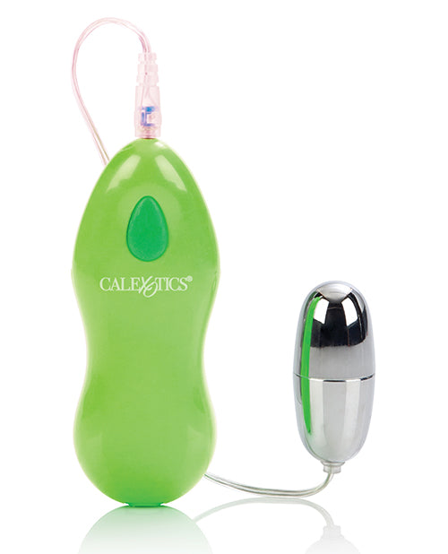 Ballistic Slimline Bullet Green Vibrator with 2-Speed Controller