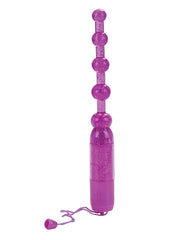Waterproof Vibrating Pleasure Beads with Multi-Speed Jelly Shaft