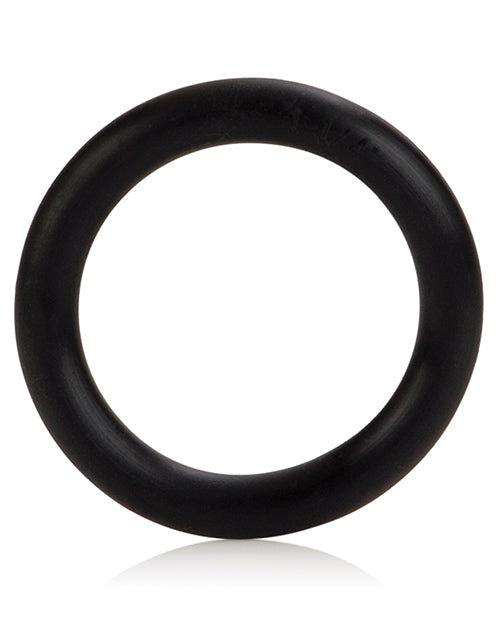 Black Rubber Ring - Small Stretchy Penis Enhancement for Extended Play