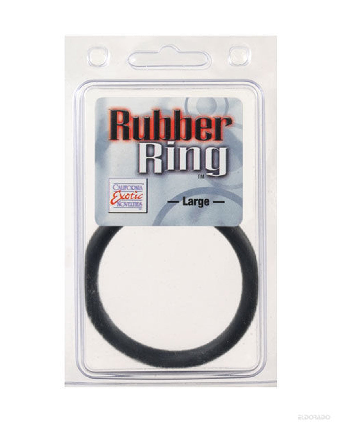 Black Rubber Ring - Large