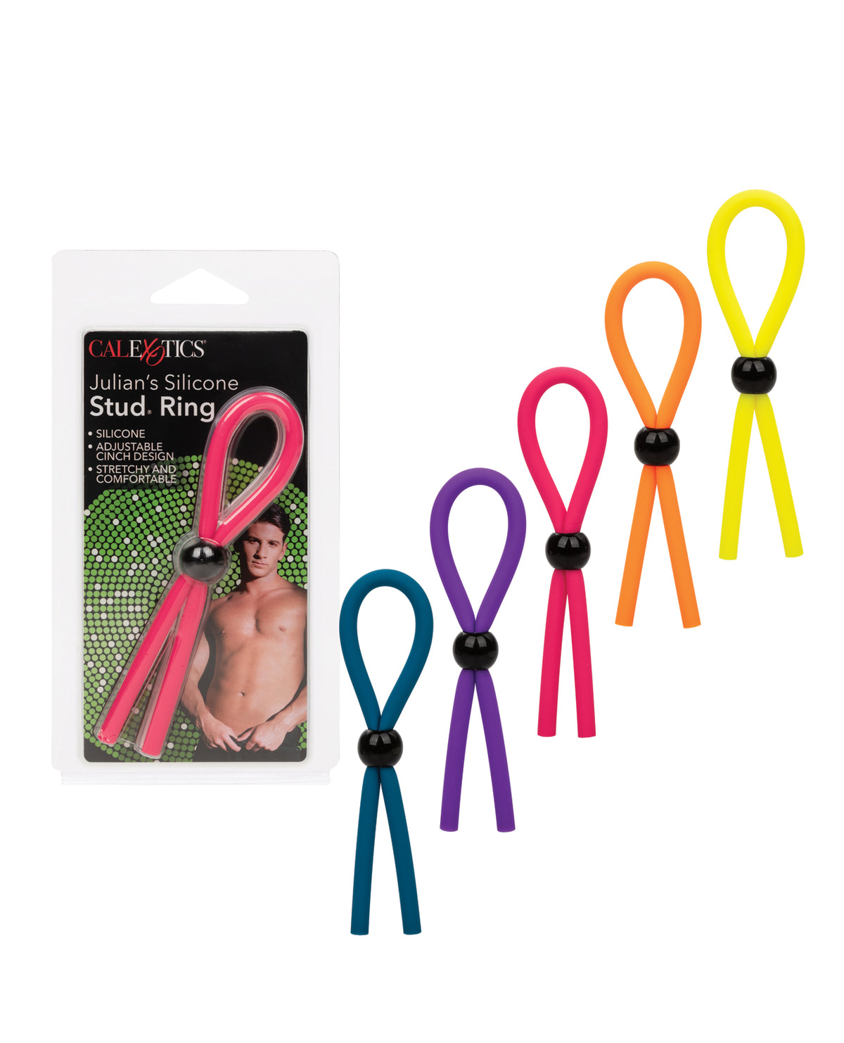 Julian's Silicone Stud Ring - Assorted Colors