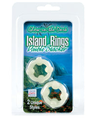 Island Rings Double Stacker - Glow