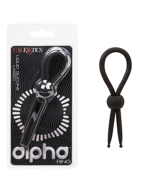 Alpha Liquid Silicone Penis Enhancer Adjustable Lasso Waterproof Design for Comfortable Intimate Support