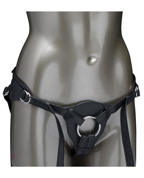 Her Royal Harness The Queen Black Adjustable Strap-On Harness