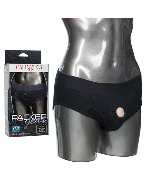 Packer Gear Brief Harness hipster style with internal pockets and reinforced O-ring for secure packer support and everyday comfort
