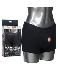 Packer Gear Boxer Harness Stretch Cotton Internal Pocket O-Ring Support for Discreet Secure Wear