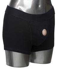 Packer Gear Black Boxer Harness with Internal Pocket and O-Ring