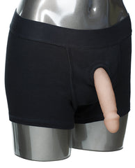 Packer Gear Black Boxer Harness with Internal Pocket and O-Ring