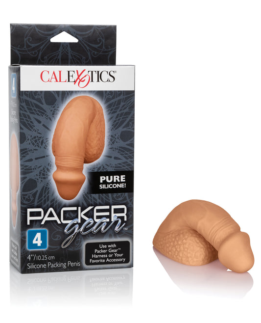 Packer Gear Packing Penis Soft Silicone Harness-Compatible Base Realistic Design for Everyday Comfort