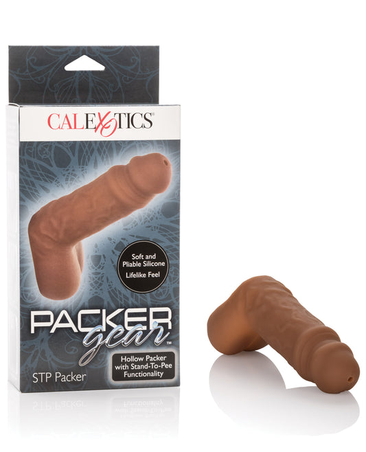 Packer Gear STP packer soft silicone hollow shaft ivory design for FTM transgender stand-to-pee functionality