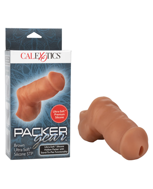 Packer Gear Transgender Product Ultra-Soft Silicone STP Packer Brown Skin Tone for Comfortable FTM Packing
