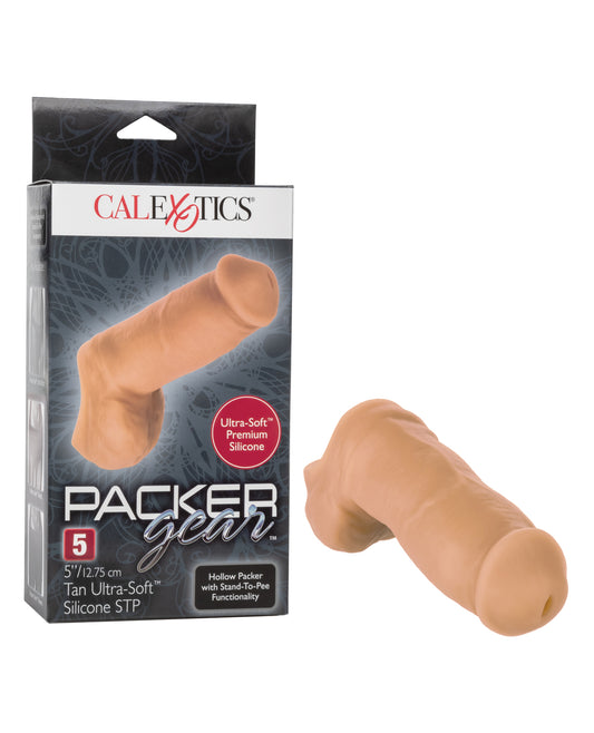 Packer Gear FTM Packer Ultra-Soft Silicone Tan Stand-to-Pee for Gender Affirming Comfort