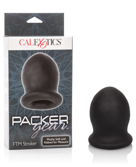Packer Gear FTM Stroker with PureSkin Texture and Closed-End Design for Realistic Oral Sensation
