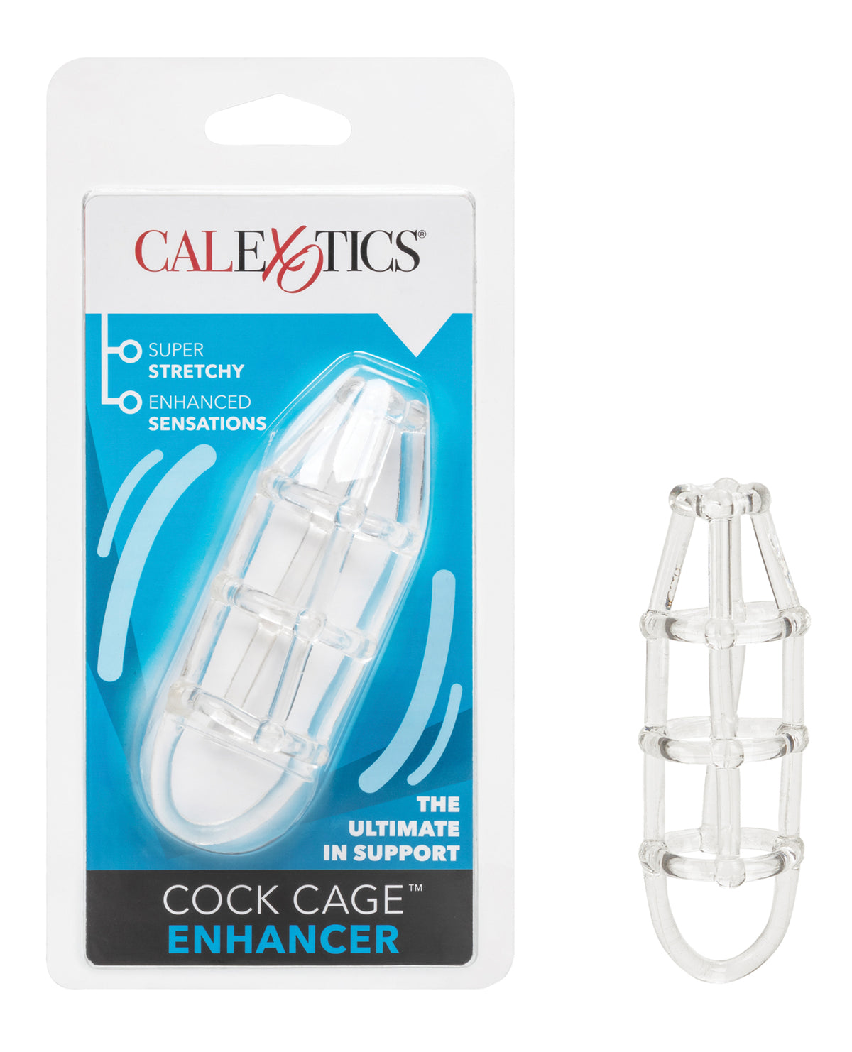 Cock Cage Enhancer - Clear