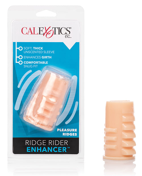 Extensions Penis Enhancement Sleeve with Textured Ridges and Soft TPR for Increased Girth and Dual Stimulation