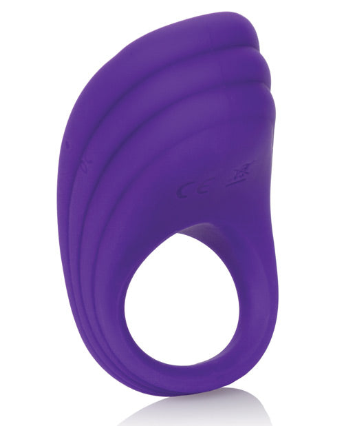Silicone Rechargeable Passion Enhancer Vibrating Cock Ring for Couples