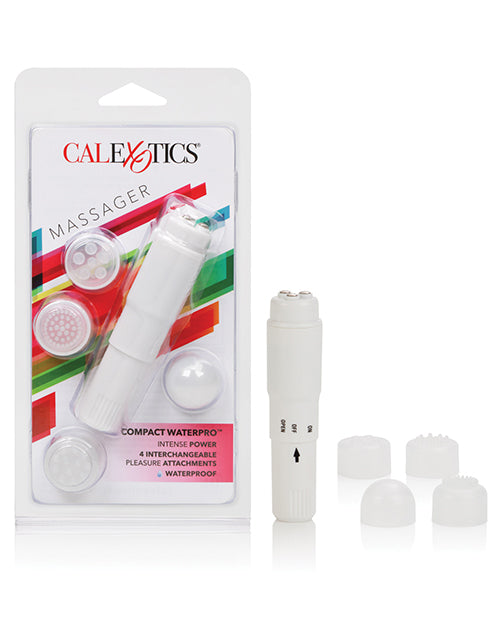 California Exotic Bullets Stimulator Waterproof Mini Massager with 4 Interchangeable Tips for Discreet Sensual Pleasure