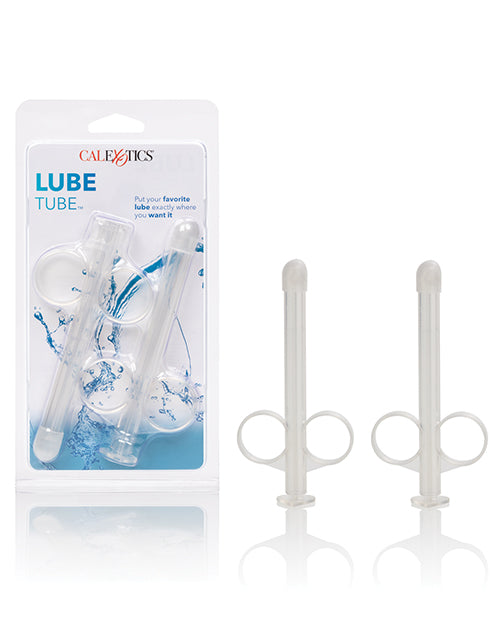 Water Systems Lubricant Applicator Clear Syringe Contoured Design for Precise Lube Application and Mess-Free Intimacy