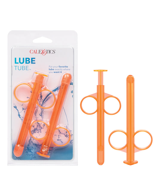 Water Systems Lubricant Applicator Reusable Orange Tube with Precision Tip and Finger Loops for Accurate Lubricant Application