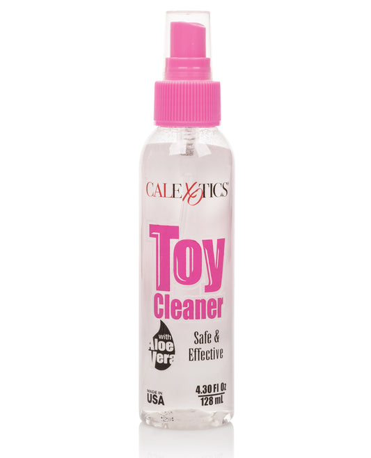 California Exotic Novelties Adult Toy Cleaner with Aloe Vera Pump Spray for Safe Intimate Hygiene