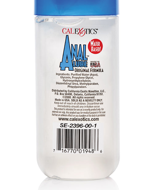 Anal Lube Original Water-Based Formula – 6 oz Bottle