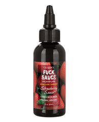 Fuck Sauce Personal Lubricant Strawberry Flavor Hypoallergenic pH-Friendly for Enhanced Intimacy
