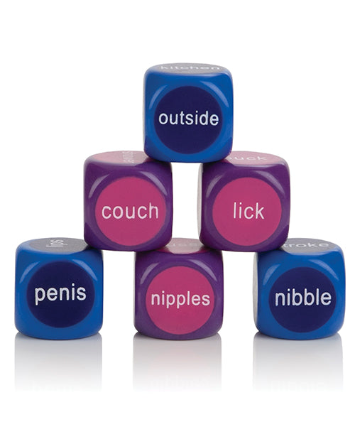 Hot & Spicy Party Dice Game with Couples Play and Travel Design